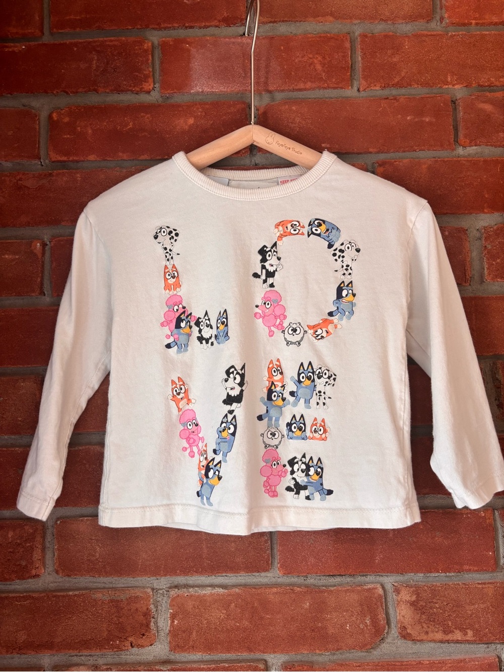 Zara Kids Bluey Long Sleeve